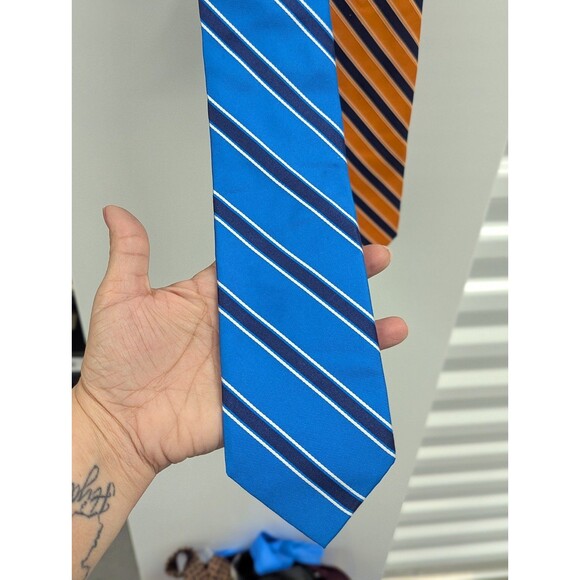 Tommy Hilfiger Set of 2 Bright Striped Ties - Picture 4 of 4